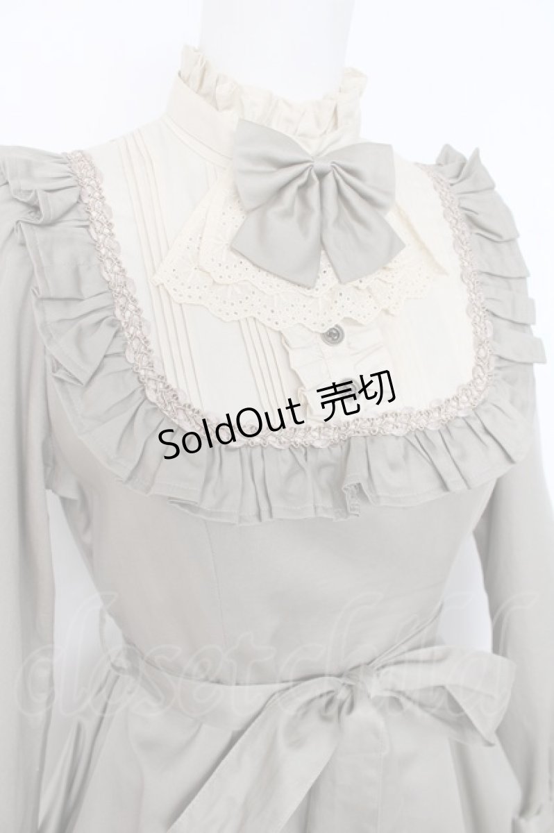 画像6: Victorian maiden / クラシカルドールロングドレス  アッシュグリーン Y-26-08-20-155-CL-OP-SZ-ZS (6)
