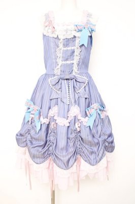 Preview of Albertineジャンパースカート  ブルー