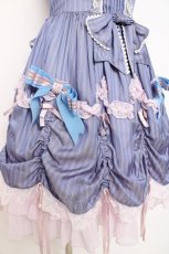 画像6: BABY,THE STARS SHINE BRIGHT / Albertineジャンパースカート  ブルー Y-26-08-20-157-BA-OP-SZ-ZS (6)