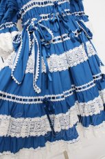 画像6: BABY,THE STARS SHINE BRIGHT / Confiture Ribbonワンピース  ブルー Y-26-08-20-158-BA-OP-SZ-ZY (6)