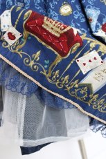 画像7: Angelic Pretty / Wonder Fortuneジャンパースカート  ブルー Y-26-08-20-160-AP-OP-SZ-ZS (7)