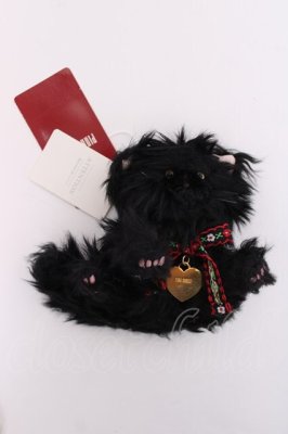 Preview of フラッフィ・キティーズぬいぐるみコサージュ  黒