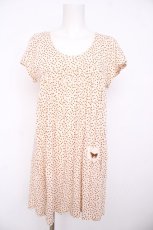 画像1: Franche Lippee / ドット柄カットワンピース M 生成り Y-26-08-22-037-LO-OP-SZ-ZT736 (1)