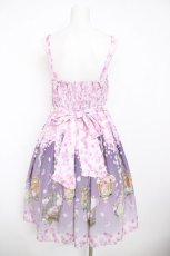 画像2: axes femme kawaii / ブルーミングガーデンジャンパースカート M ピンク Y-26-08-22-061-AX-OP-SZ-ZT0824F (2)