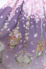 画像3: axes femme kawaii / ブルーミングガーデンジャンパースカート M ピンク Y-26-08-22-061-AX-OP-SZ-ZT0824F (3)