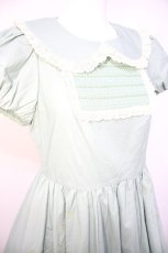 画像3: Mademoiselle Pearl（海外ロリータブランド） / 葡萄刺繍半袖ワンピース M グリーン Y-26-08-22-074-LO-OP-SA-ZT739 (3)