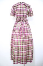 画像3: Jane Marple / チェックワンピース  パープル Y-26-08-22-075-JM-BL-SZ-ZT740 (3)