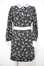 画像1: Swankiss / DB flower print O/P F ブラック Y-26-08-22-077-LO-OP-SZ-ZT741 (1)