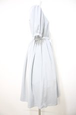 画像2: Melody BasKet / ラウンドヨークワンピース M サックス Y-26-08-22-079-LO-OP-SZ-ZT740 (2)