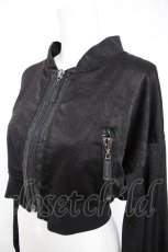 画像3: Qutie Frash /  バックメッシュショートトップス  黒 Y-26-08-22-008-QU-TO-SZ-ZY (3)