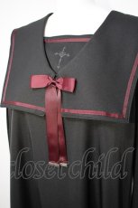 画像4: Amavel / Heart Crossフードセーラーワンピース F 黒 Y-26-08-22-099-CA-TO-SZ-ZY (4)