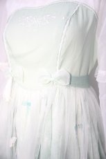 画像5: 南鹿鳴（海外ロリィタ） / Butterfly Dream Embroidery　ワンピース S ミント×シロ Y-26-08-22-106-LO-OP-IG-ZT739 (5)