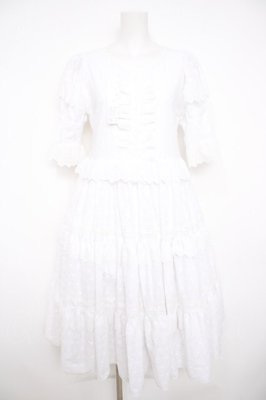 Preview of 愛野えりコラボ・Arboralis Frill ワンピースセット  白
