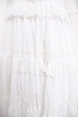 画像4: marcHenTica / 愛野えりコラボ・Arboralis Frill ワンピースセット  白 Y-26-08-22-108-LO-OP-SZ-ZT731 (4)