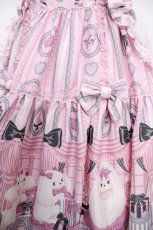 画像4: Angelic Pretty / Princess Puppyティアードジャンパースカート  ピンク Y-26-08-22-110-AP-OP-AS-ZY (4)