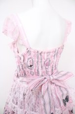画像5: Angelic Pretty / Princess Puppyティアードジャンパースカート  ピンク Y-26-08-22-110-AP-OP-AS-ZY (5)