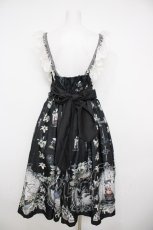 画像2: Royal Princess Alice / Witches' Familiar　粟木こぼねコラボ　2wayドレス  黒Ｘ白 Y-26-08-22-113-LO-OP-SA-ZY (2)