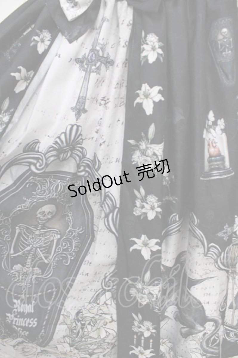 画像3: Royal Princess Alice / Witches' Familiar　粟木こぼねコラボ　2wayドレス  黒Ｘ白 Y-26-08-22-113-LO-OP-SA-ZY (3)