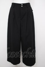 画像1: Franche Lippee / 後ろゴージャスフリルパンツ  黒 Y-26-08-22-118-LO-PA-SZ-ZY (1)