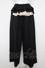 画像2: Franche Lippee / 後ろゴージャスフリルパンツ  黒 Y-26-08-22-118-LO-PA-SZ-ZY (2)