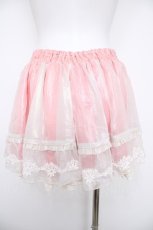 画像2: LIZ LISA / 裾レースチュールスカパン  ピンク Y-26-08-22-121-LO-PA-SZ-ZT733 (2)