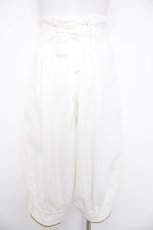 画像2: metamorphose / コルネリウスパンツ  ホワイト Y-26-08-22-123-ME-PA-SZ-ZY (2)