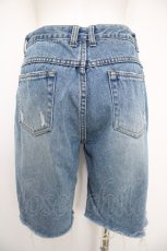 画像2: silent worth / スカリデニムハーフパンツ  ウォッシュ Y-26-08-22-127-PU-PA-SZ-ZY (2)