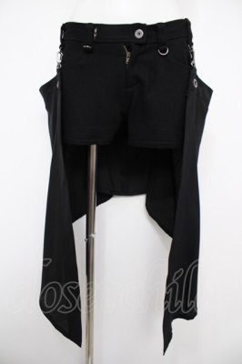 Preview of フラップ付ショートパンツ M 黒