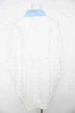 画像2: TRAVAS TOKYO / Logo half zip Tシャツ F ホワイト Y-26-08-22-012-PU-TO-SZ-ZT736 (2)