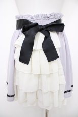 画像2: DearMyLove / 2WAYバックティアードサス付きスカート M ラベンダー Y-26-08-22-163-GO-SK-SZ-ZT0824L (2)