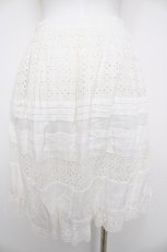 画像2: Jane Marple / コットンレーススカート  シロ Y-26-08-22-184-JM-SK-SZ-ZT736 (2)