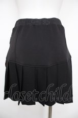 画像2: Qutie Frash / 和柄コルセット風プリーツスカート  黒×赤 Y-26-08-22-204-QU-SK-SZ-ZY (2)