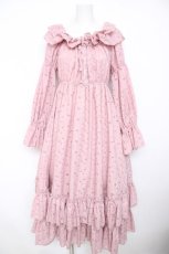 画像1: ATELIER PIERROT / Josephine Dress F ピンク Y-26-08-22-028-EL-OP-SZ-ZS (1)