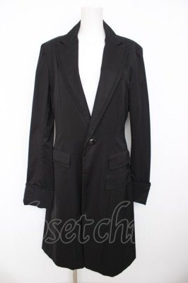 Preview of バックプリーツロングジャケット M 黒