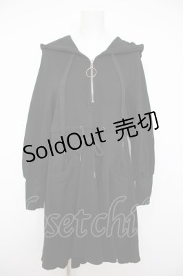 Preview of フィッシュテールパーカーワンピース M 黒