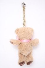画像2: Maison de FLEUR / フルールベアチャーム  ピンク Y-26-08-24-009-LO-ZA-SZ-ZY (2)