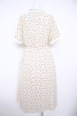 画像2: axes femme POETIQUE / ベアドットシャツ風ワンピース M 生成り Y-26-08-24-068-AX-OP-SZ-ZY (2)
