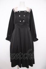 画像1: m petit by misako / サンリオキャラクターズコラボ クロミセーラーワンピース M 黒 Y-26-08-24-069-LO-OP-SZ-ZY (1)