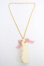 画像2: Q-pot. / ミルクなうさぎクッキーネックレス  ミルク Y-26-08-24-001-QP-AC-SZ-ZY (2)