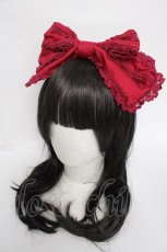 画像1: BABY,THE STARS SHINE BRIGHT / キャメロンカチューシャ  ボルドー Y-26-08-24-014-BA-ZA-SZ-ZY (1)