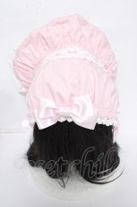 画像3: BABY,THE STARS SHINE BRIGHT / Rose Dollハーフボンネット  ピンク Y-26-08-24-018-BA-AC-SZ-ZY (3)