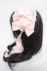 画像2: BABY,THE STARS SHINE BRIGHT / プリンセスドロップヘッドドレス  ピンク Y-26-08-25-004-BA-AC-SZ-ZY (2)