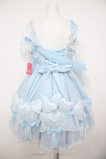 画像2: Angelic Pretty / Cutest Heart Dress Set  サックス Y-26-08-25-036-AP-OP-SZ-ZY (2)