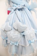 画像7: Angelic Pretty / Cutest Heart Dress Set  サックス Y-26-08-25-036-AP-OP-SZ-ZY (7)