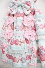 画像4: Angelic Pretty / 夢見るFancyドーナツティアードジャンパースカートSet  ミント Y-26-08-25-037-AP-OP-SZ-ZY (4)