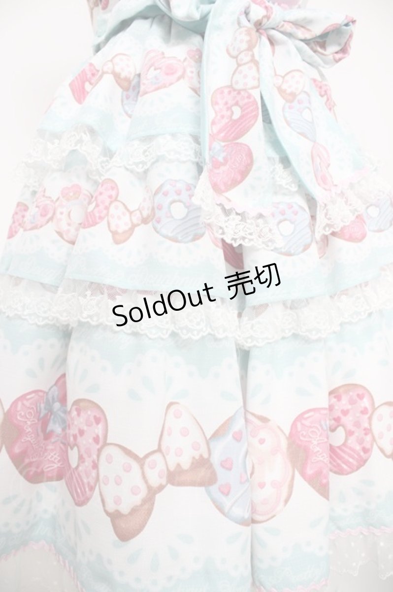 画像6: Angelic Pretty / 夢見るFancyドーナツティアードジャンパースカートSet  ミント Y-26-08-25-037-AP-OP-SZ-ZY (6)