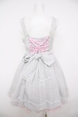 画像2: Angelic Pretty / しろくまアップリケジャンパースカートSet  グレー Y-26-08-25-038-AP-OP-SZ-ZY (2)