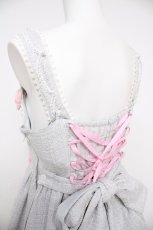 画像5: Angelic Pretty / しろくまアップリケジャンパースカートSet  グレー Y-26-08-25-038-AP-OP-SZ-ZY (5)