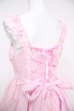 画像5: Angelic Pretty / Romantic Ribbonジャンパースカート  ピンク Y-26-08-25-040-AP-OP-SZ-ZY (5)
