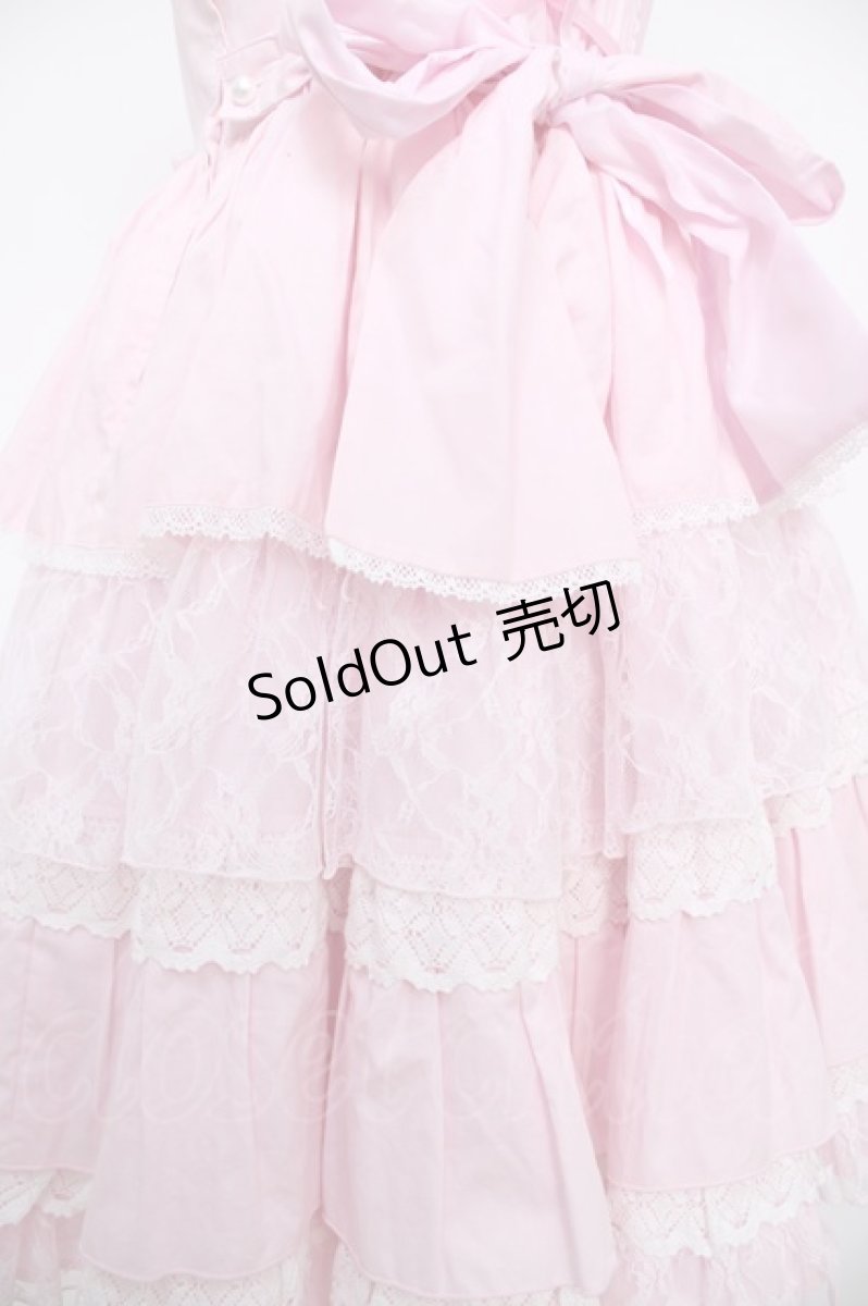 画像6: Angelic Pretty / Romantic Ribbonジャンパースカート  ピンク Y-26-08-25-040-AP-OP-SZ-ZY (6)